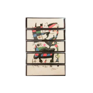 Cuadro de Miró en Acrílico