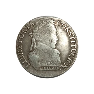 Moneda 1830 Bolivia 4 Soles Plata — Bolívar en Vida VG
