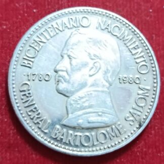 Medalla 1980 Venezuela Bicentenario General Bartolomé Salom