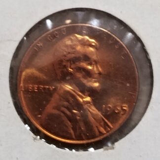 Moneda 1965 USA 1 Centavo Lincoln Special Mint Set — anverso